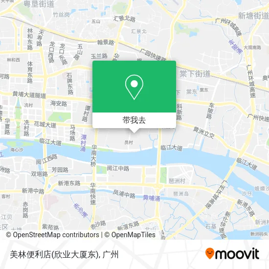 美林便利店(欣业大厦东)地图
