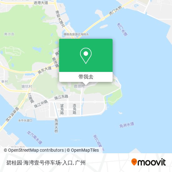 碧桂园·海湾壹号停车场-入口地图