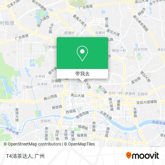 T4清茶达人地图