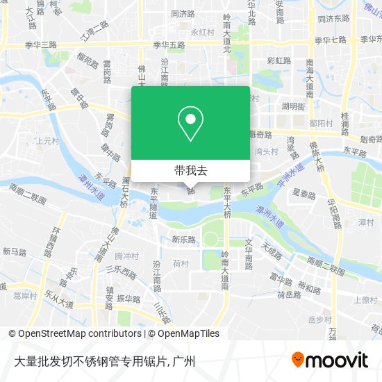 大量批发切不锈钢管专用锯片地图