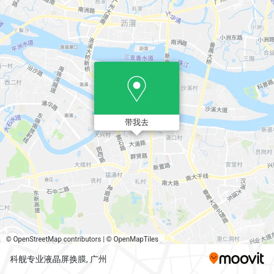 科舰专业液晶屏换膜地图