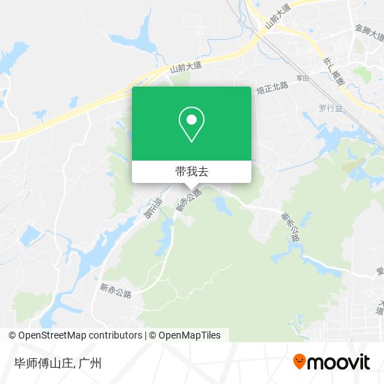 毕师傅山庄地图