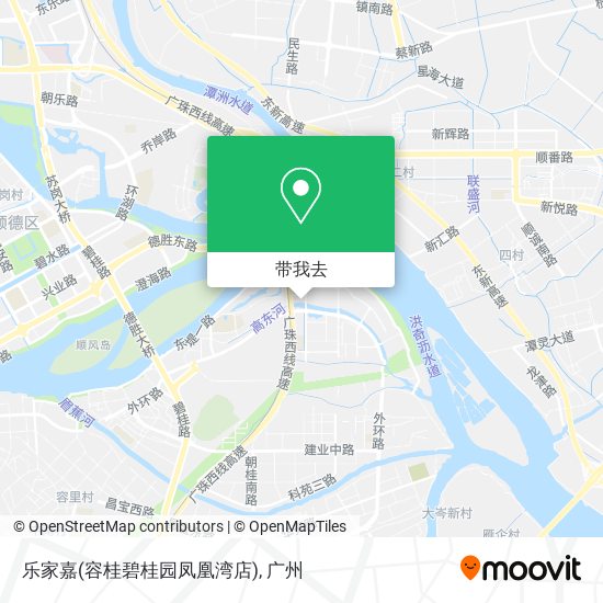 乐家嘉(容桂碧桂园凤凰湾店)地图