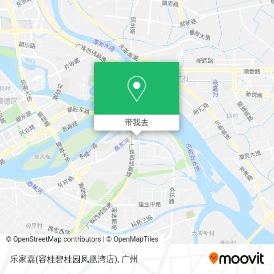 乐家嘉(容桂碧桂园凤凰湾店)地图