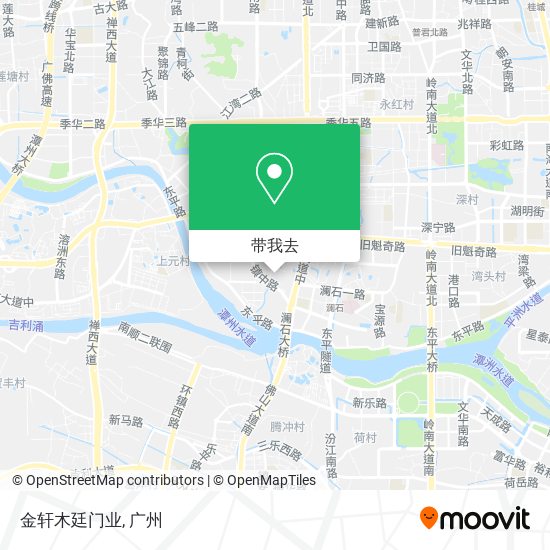 金轩木廷门业地图