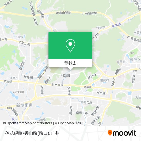 莲花砚路/香山路(路口)地图
