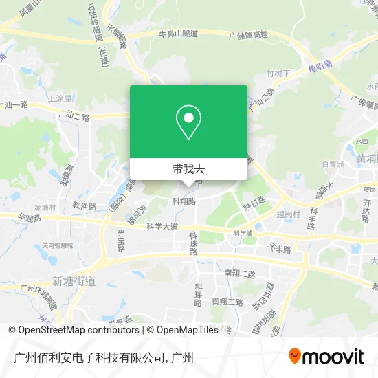 广州佰利安电子科技有限公司地图