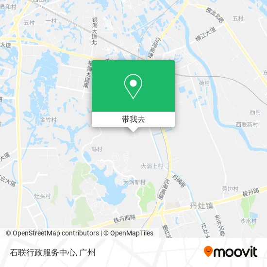 石联行政服务中心地图