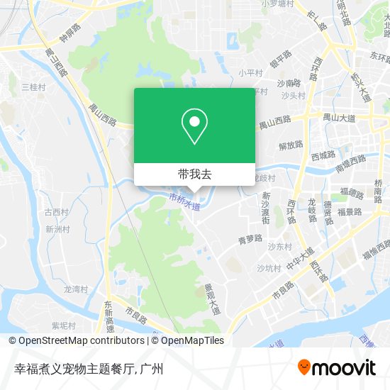 幸福煮义宠物主题餐厅地图