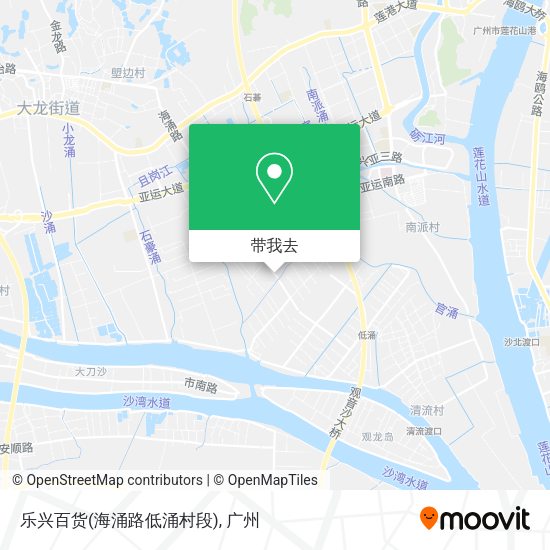 乐兴百货(海涌路低涌村段)地图