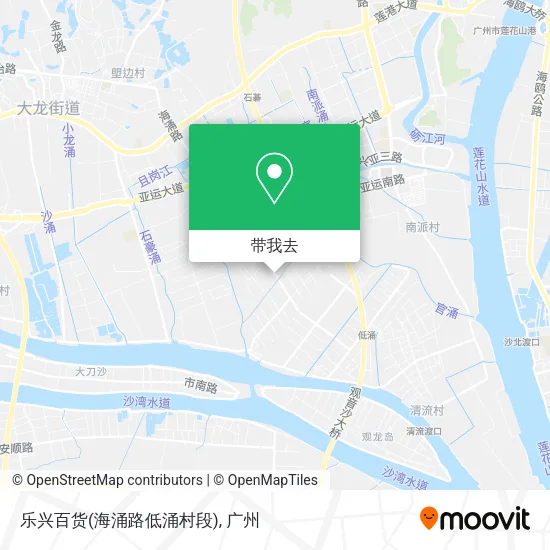 乐兴百货(海涌路低涌村段)地图