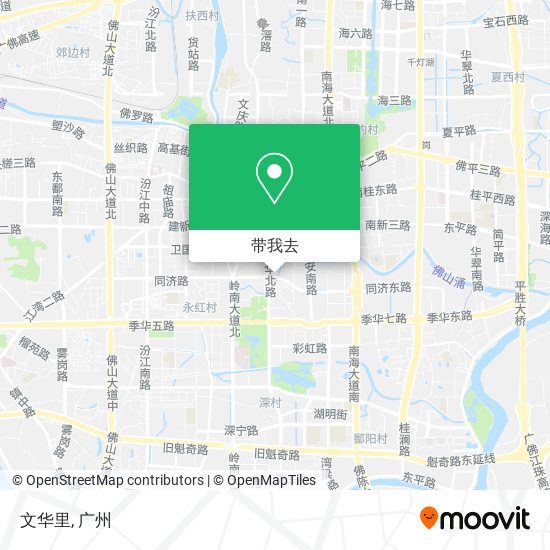 文华里地图