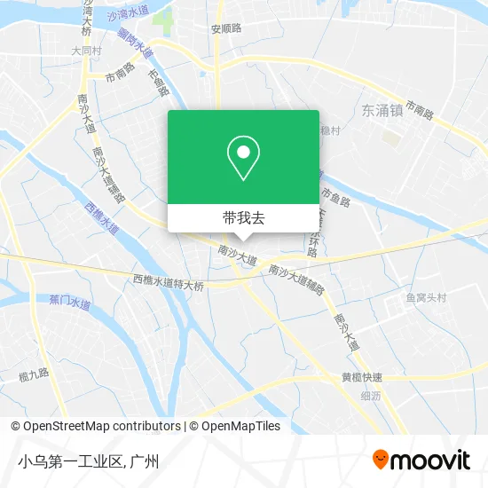 小乌第一工业区地图