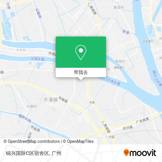 锦兴国际C区宿舍区地图