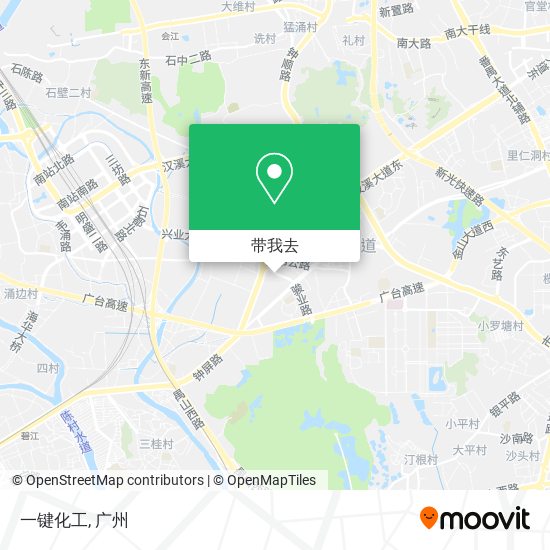 一键化工地图