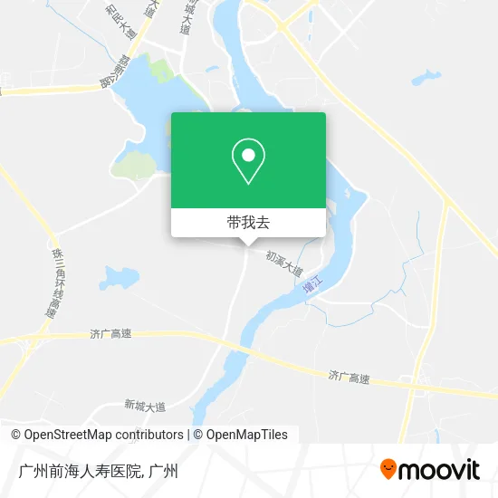 广州前海人寿医院地图