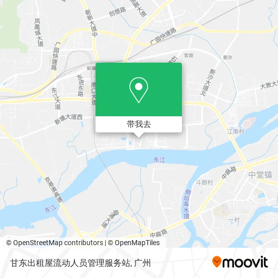 甘东出租屋流动人员管理服务站地图