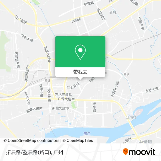 拓展路/盈展路(路口)地图
