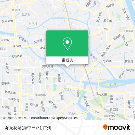 海龙花场(海中三路)地图