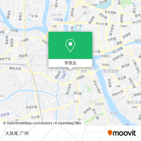 大氹尾地图