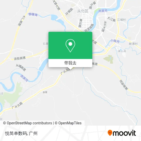 悦简单数码地图