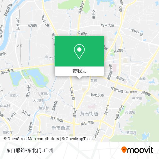 东冉服饰-东北门地图