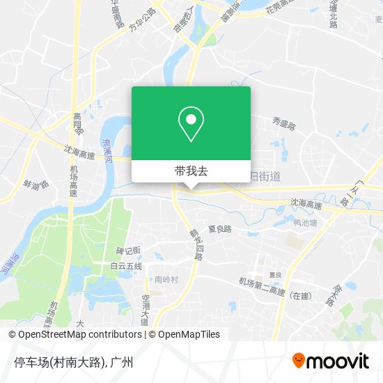 停车场(村南大路)地图