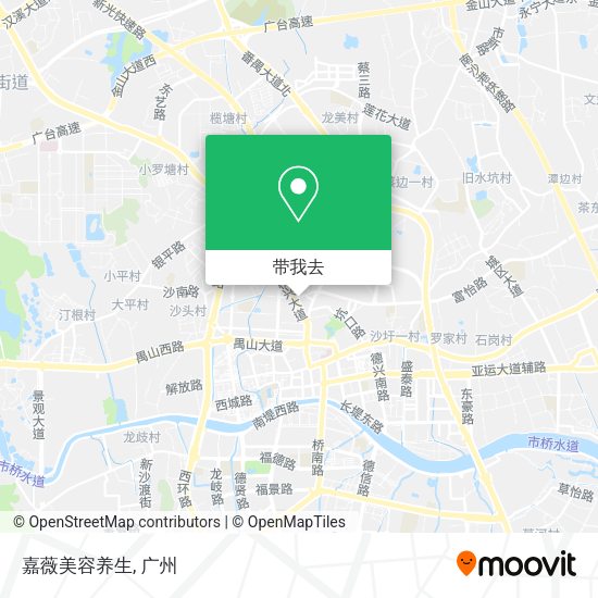 嘉薇美容养生地图