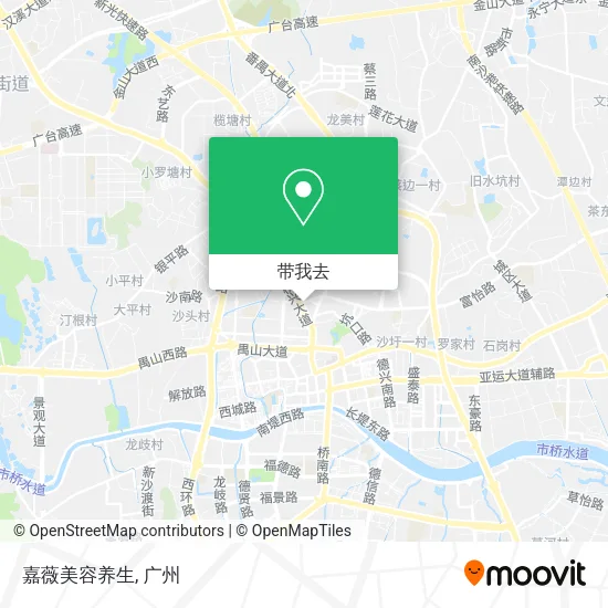 嘉薇美容养生地图