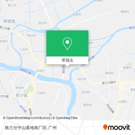 格兰仕中山基地南厂区地图
