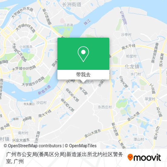 广州市公安局(番禺区分局)新造派出所北约社区警务室地图