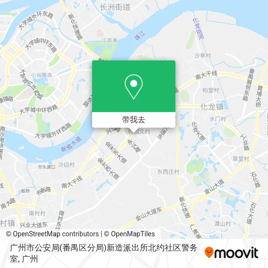 广州市公安局(番禺区分局)新造派出所北约社区警务室地图