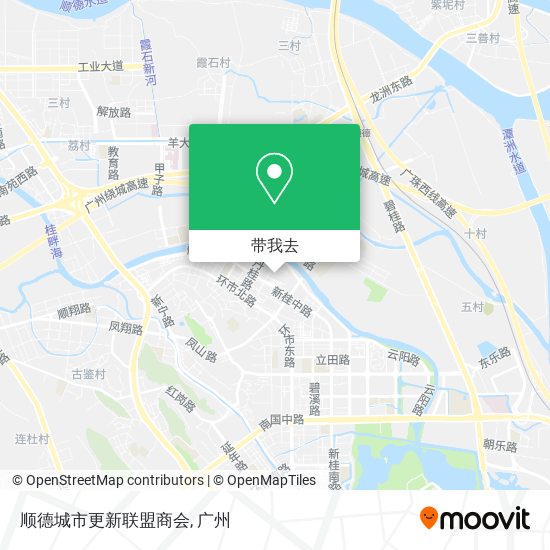 顺德城市更新联盟商会地图