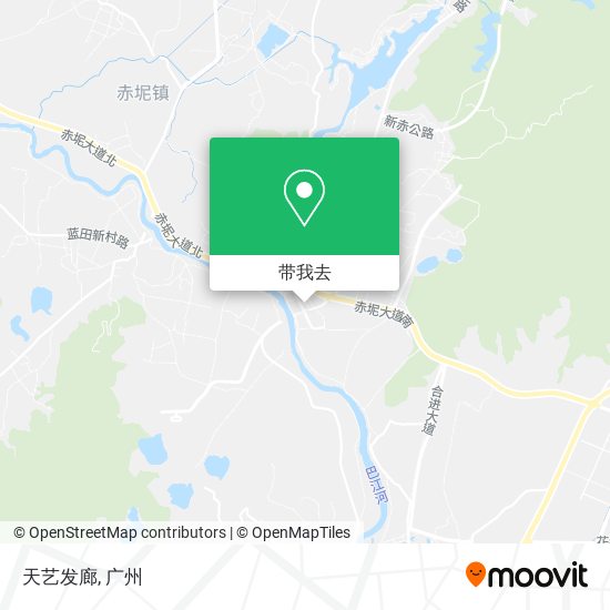 天艺发廊地图