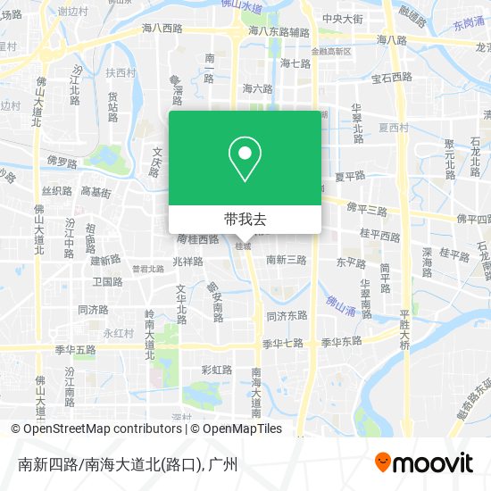 南新四路/南海大道北(路口)地图