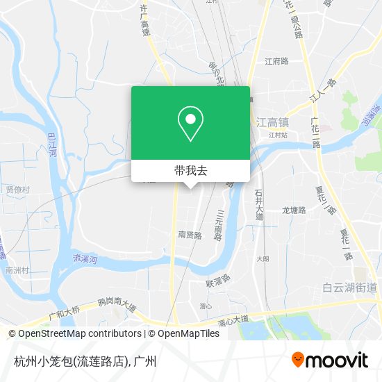 杭州小笼包(流莲路店)地图