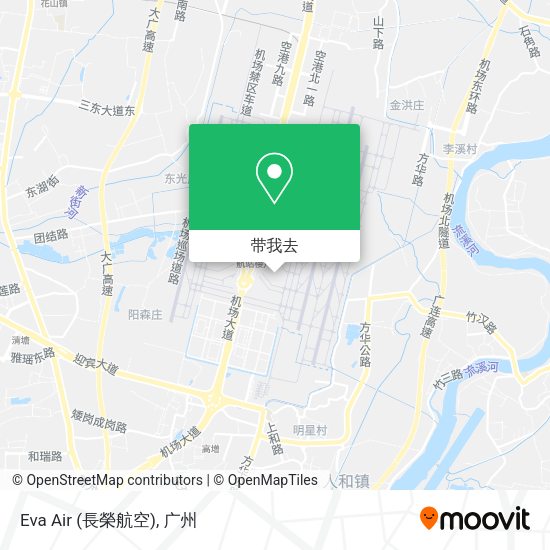 Eva Air (長榮航空)地图
