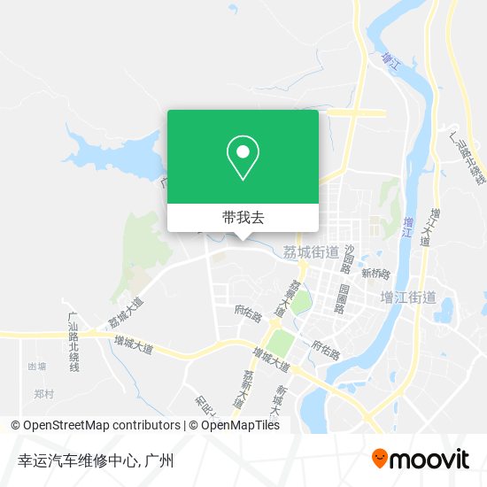 幸运汽车维修中心地图