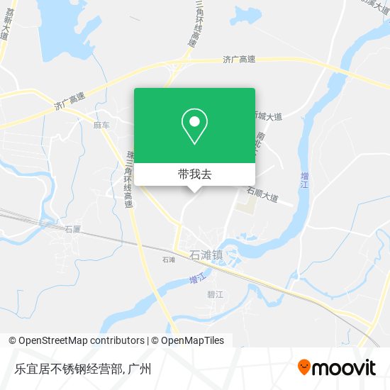 乐宜居不锈钢经营部地图