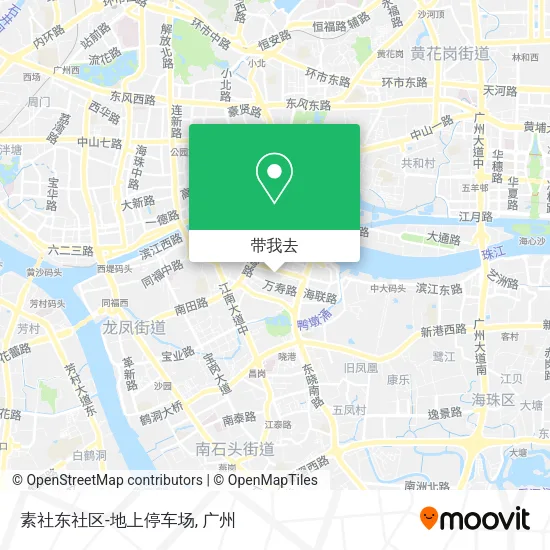 素社东社区-地上停车场地图
