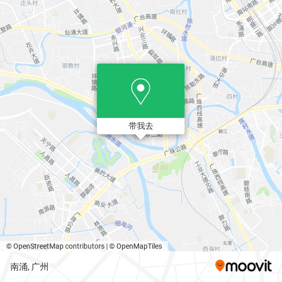 南涌地图