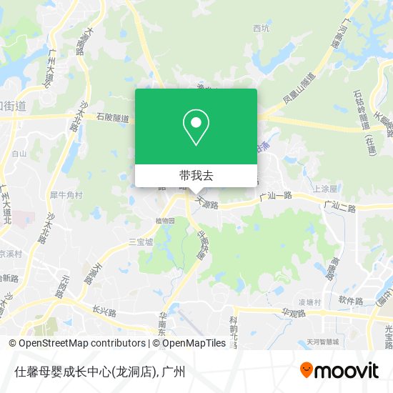 仕馨母婴成长中心(龙洞店)地图