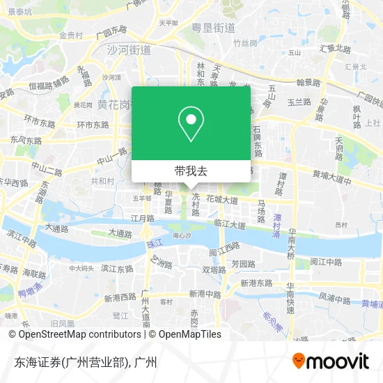 东海证券(广州营业部)地图