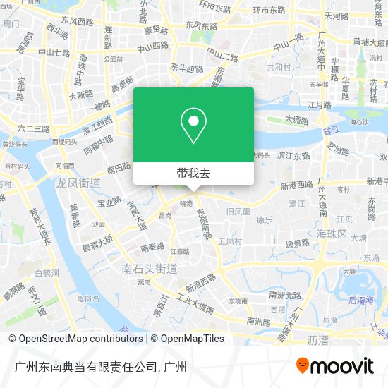 广州东南典当有限责任公司地图
