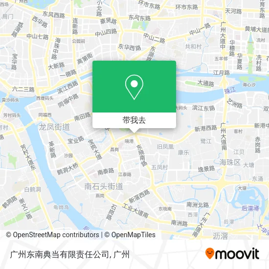 广州东南典当有限责任公司地图