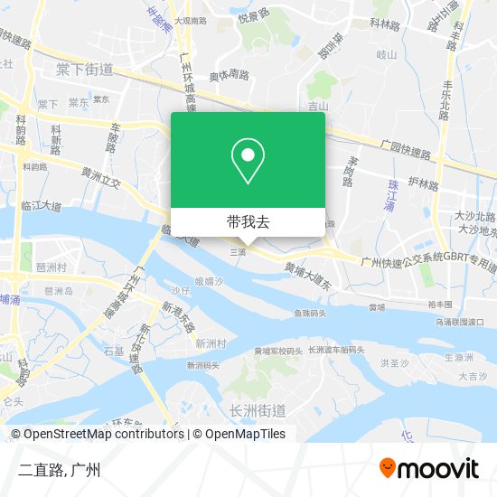 二直路地图