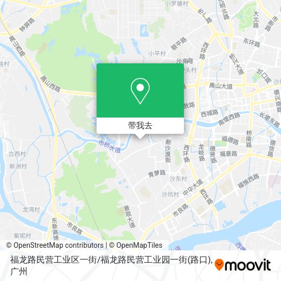 福龙路民营工业区一街/福龙路民营工业园一街(路口)地图