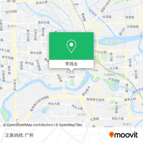 正新鸡排地图