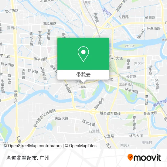 名甸翡翠超市地图
