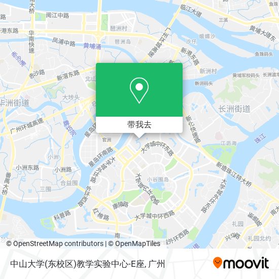 中山大学(东校区)教学实验中心-E座地图